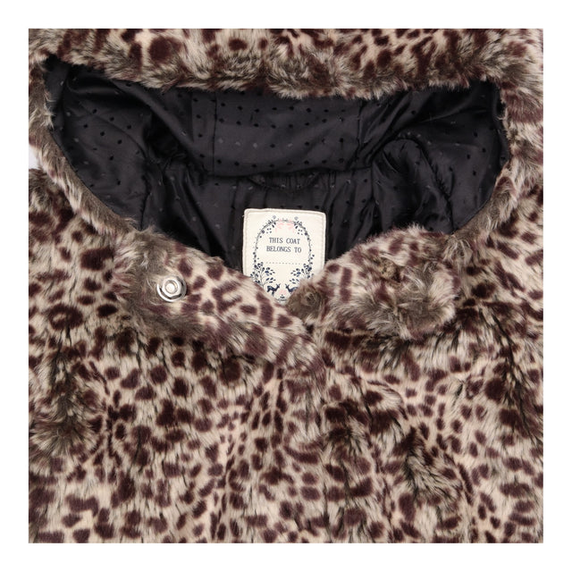 Leopard Print Fluffy Coat