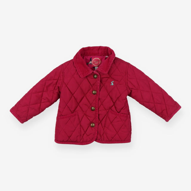 Pink Quilted Jacket