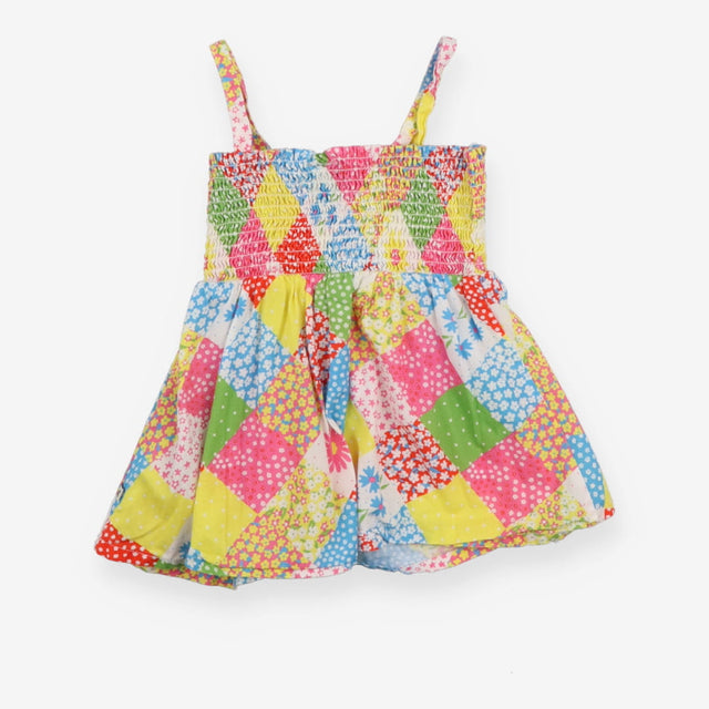 Blouse multi floral patchwork