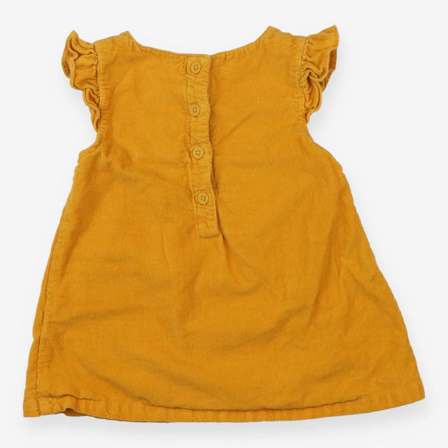 Pinafore cord gold fox guinea pig