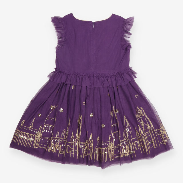 Harry Potter Hogwarts Castle Star Purple Tulle Dre
