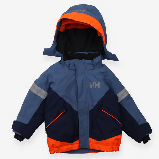 Helly Hanson Orange and Blue Ski Jacket