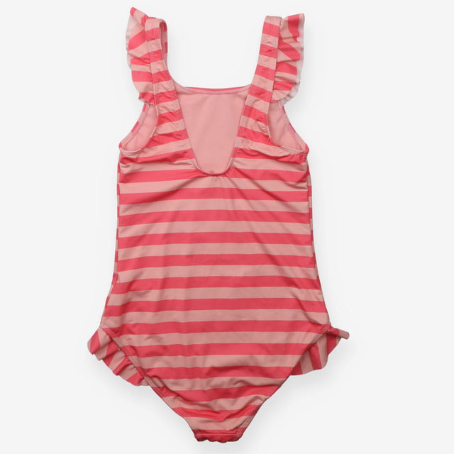 Swimming costume pink stripe ice cream