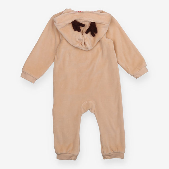Reindeer Hooded Sleepsuit