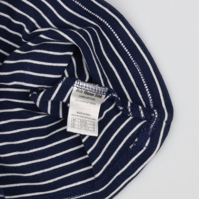 Dress blue striped