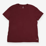Burgundy Relaxed Short Sleeve T-Shirt