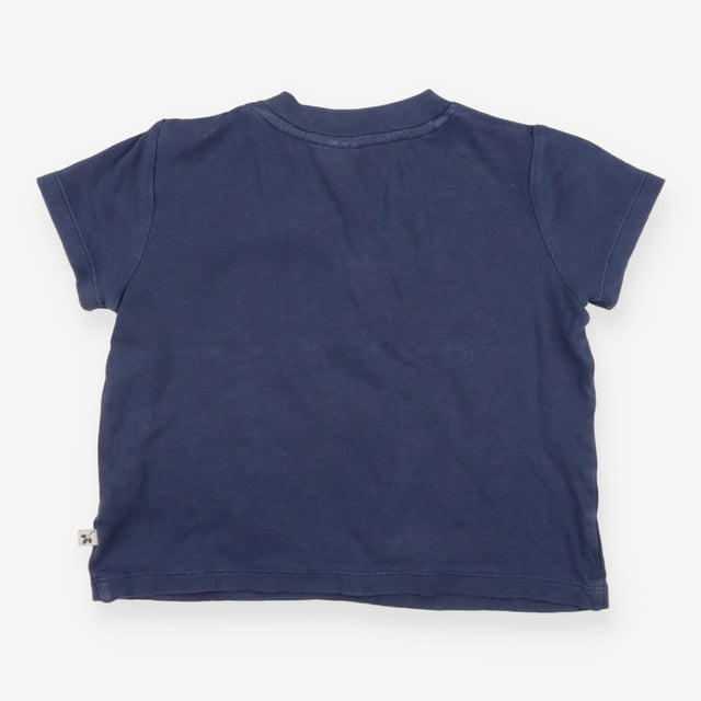 T-shirt short sleeve navy with sea friends