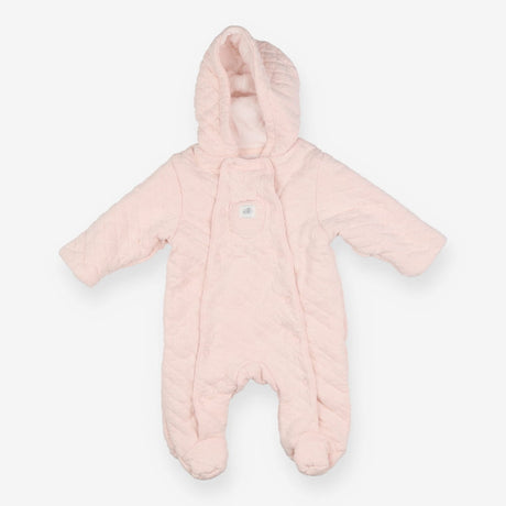 Jersey Pramsuit Pink Quilted with Elephant