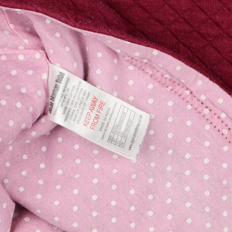 Jacket jersey magenta quilted mouse
