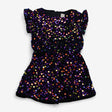 Playsuit Black With Purple Sequins