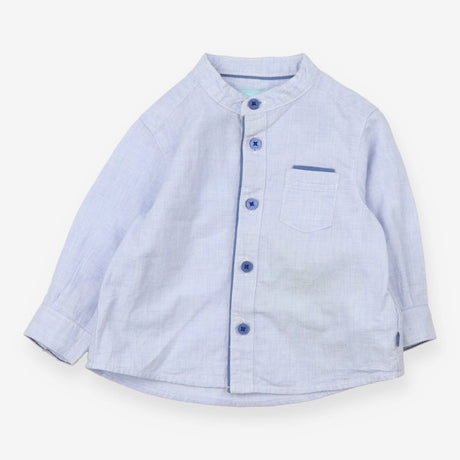 Shirt long sleeve blue