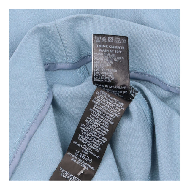 Blazer Duck Egg Blue Open Front Pocket