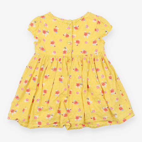 Dress Yellow Short Sleeve Bees