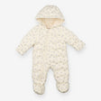 Pramsuit Cream Grey Spots