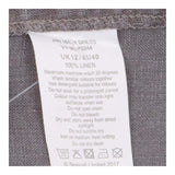 A Line Dress Charcoal Grey Short Sleeve