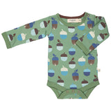 Bodysuit Green Acorns