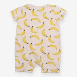 Romper white banana
