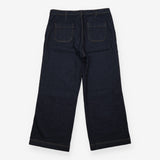 Dark Indigo Wide Leg Jeans