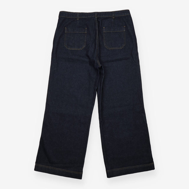 Dark Indigo Wide Leg Jeans