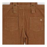 Light Brown Corduroy Dungarees