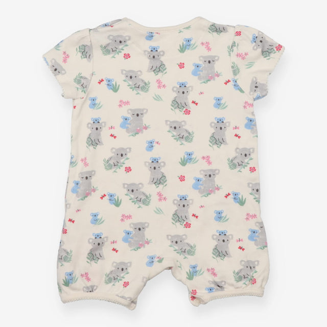 White Koalas Romper