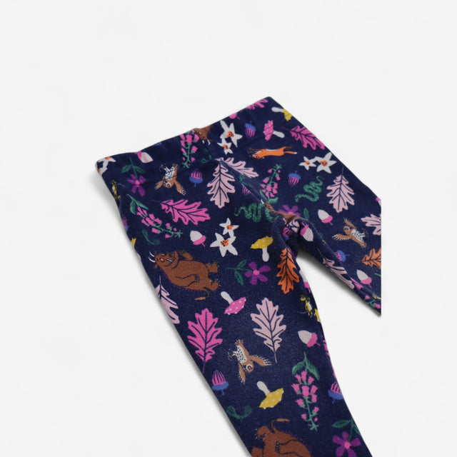 Leggings Navy with Gruffalo Print