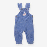 Purple Swan Dungarees Frill Shoulders