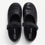 School Shoes Black Velcro Strap