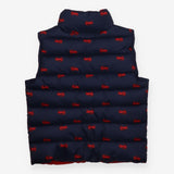 Gilet Reversible Navy and Red Jeeps