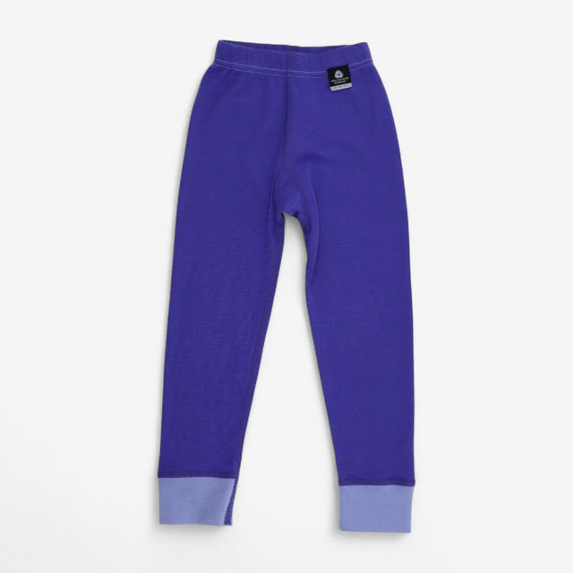 Thermal Leggings Merino Wool Purple