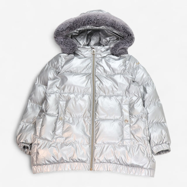 Coat Puffer Silver Respira