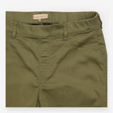 Jeggings Olive Green Slim Leg Stretch Trousers