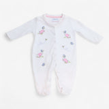 White Jemima Puddleduck sleepsuit 