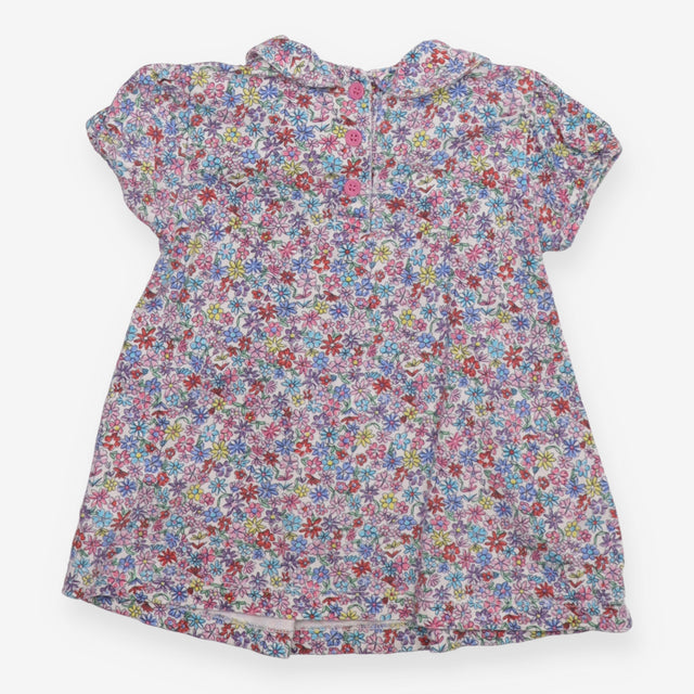 Top collared floral