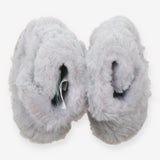 Slippers Grey Furry Boots