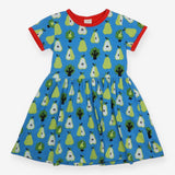 Blue Dress with Pears