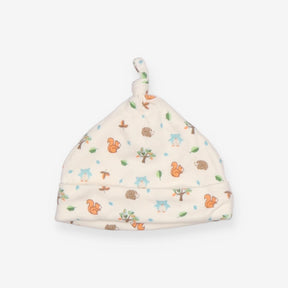 Hat cream hedgehog squirrel owl