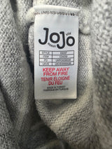 Maternity Nursing Jumper Grey Cream Stripe Turtle 