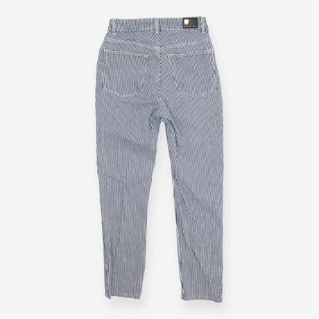 Holland Cooper Blue Stripe Classic Straight Leg Je