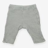 Trousers woven green