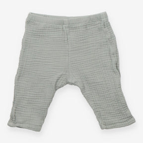 Trousers woven green