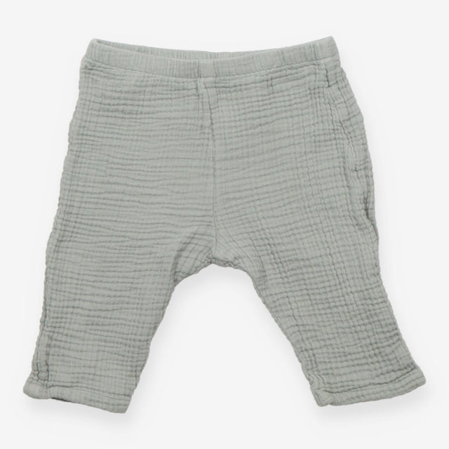 Trousers woven green