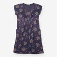 Dress Navy Floral Maternity Nursing