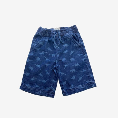 Denim Dinosaur Shorts