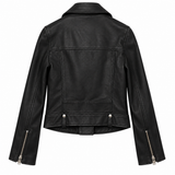 Bolongaro Trevor Jacket Black Sheep Leather Biker