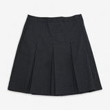 School Grey Pleated Skirt Slim Fit