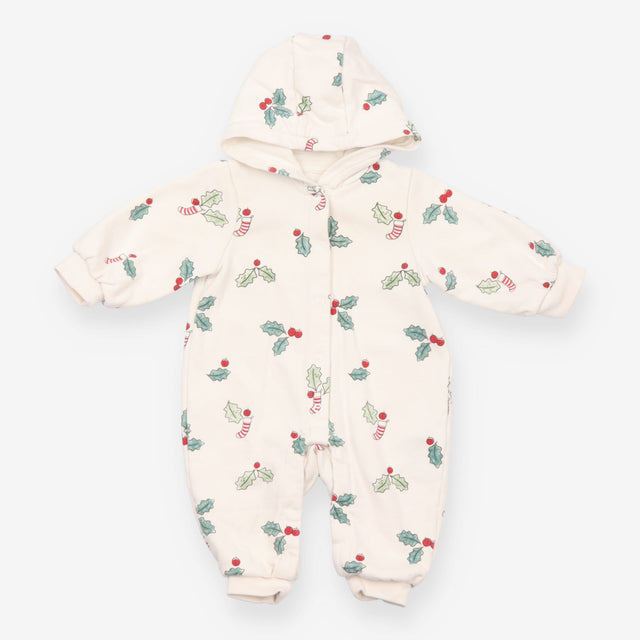 Hooded Romper Happy Holly