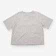 Grey Marl Oversized Longline T-Shirt