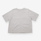 Grey Marl Oversized Longline T-Shirt