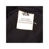 Dungarees Black Organic Cotton Straight Leg
